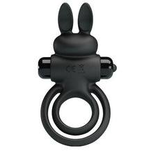 Carregar imagem no visualizador da galeria, Anel vibratório duplo para pénis e testículos - Vibrant penis ring III - Pretty Love