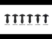 Carregar e reproduzir vídeo no visualizador da Galeria, Plug Anal vibratório - Diamond Plug Cheeky Love - Dream Toys