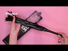 Carregar e reproduzir vídeo no visualizador da Galeria, Chicote preto – BDSM Collection - Secret Play