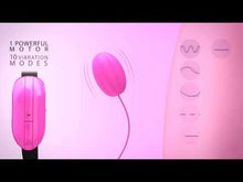 Carregar e reproduzir vídeo no visualizador da Galeria, Ovo vibratório recarregável por USB com arnês para a perna - Play Ball - Adrien Lastic