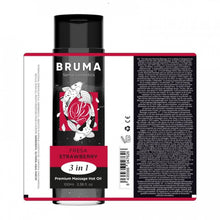 Carregar imagem no visualizador da galeria, Óleo de Massagem - Efeito de Aquecimento - Morango - 100ml - Bruma