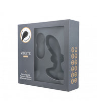 Carregar imagem no visualizador da galeria, Estimulador de próstata com vibração e comando - Preto - P4 - Virgite