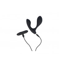 Carregar imagem no visualizador da galeria, Estimulador de próstata e períneo com vibração e comando - Preto - P5 - Virgite