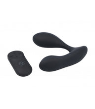 Carregar imagem no visualizador da galeria, Estimulador de próstata e períneo com vibração e comando - Preto - P5 - Virgite