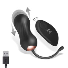 Carregar imagem no visualizador da galeria, Ovo Vibratório vaginal com comando + Movimento de Sobe e Desce - Preto - Recarregável - Shove - TardeNoche
