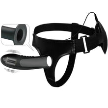 Carregar imagem no visualizador da galeria, Strap-on oco com Vibração - 19,5 cm - Myron - Pretty love