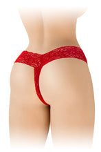 Carregar imagem no visualizador da galeria, Tanga em renda - Vermelho - Anita - Fashion Secret