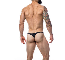 Carregar imagem no visualizador da galeria, Tanga masculina - C4M03- Preto - Cut4Men