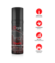 Carregar imagem no visualizador da galeria, Creme estimulante para homem - Touro - Orgie