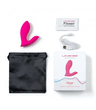 Carregar imagem no visualizador da galeria, Vibrador Vaginal e Clitóris - com movimento onda para estimulação do Ponto-G + App - Flexer - Lovense