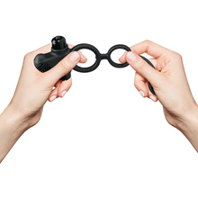 Carregar imagem no visualizador da galeria, Anel Vibratório para Pénis e Testículos com Bola by Pretty Love
