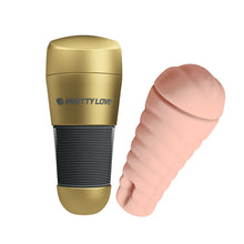 Carregar imagem no visualizador da galeria, Masturbador Vagina Dourado - Kitty - Pretty Love