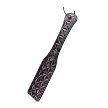 Carregar imagem no visualizador da galeria, Chibata com costuras preta e roxa - Blaze