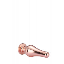 Carregar imagem no visualizador da galeria, Plug Anal Rose Gold Tamanho M by Gleaming Gold