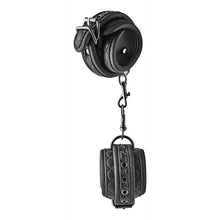 Carregar imagem no visualizador da galeria, Algemas para Pulsos - Pretas - Luxury Fetish - Blaze