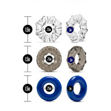 Carregar imagem no visualizador da galeria, Conjunto de 3 Anéis Penianos Stay Hard Triple Stretch