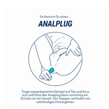 Carregar imagem no visualizador da galeria, Plug Anal / Estimulador Prostático em Vidro - GILDO 13