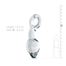 Carregar imagem no visualizador da galeria, Plug Anal / Estimulador Prostático em Vidro - GILDO 13