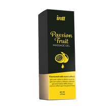 Carregar imagem no visualizador da galeria, Gel de Massagem com Sabor e Efeito Quente de Maracujá - INTT Passion Fruit