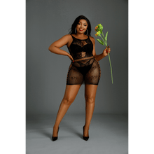 Carregar imagem no visualizador da galeria, Mini vestido de alças - Plus Size - 01 - Moonlight