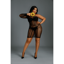 Carregar imagem no visualizador da galeria, Vestido assimétrico - Plus Size - 05 - Moonlight