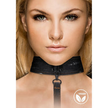 Carregar imagem no visualizador da galeria, Coleira e Trela Estilo Ganga Preta - Vegan