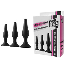 Carregar imagem no visualizador da galeria, Kit 3 plugs anais para iniciantes - Fantasstic
