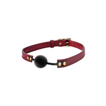 Carregar imagem no visualizador da galeria, Mordaça de silicone 4.7cm - Vermelha - Blaze Elite