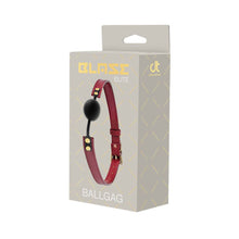 Carregar imagem no visualizador da galeria, Mordaça de silicone 4.7cm - Vermelha - Blaze Elite