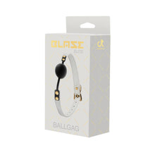 Carregar imagem no visualizador da galeria, Mordaça de silicone 4.7cm - Branca - Blaze Elite