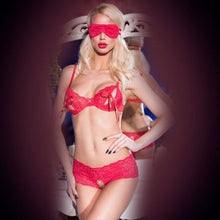 Carregar imagem no visualizador da galeria, Conjunto com 3 peças Vermelho CR-4193 - ChiliRose