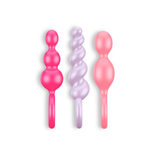 Carregar imagem no visualizador da galeria, Conjunto de 3 plugs anais coloridos - Booty Call - Satisfyer