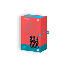 Carregar imagem no visualizador da galeria, Conjunto de 3 plugs anais pretos - Booty Call - Satisfyer