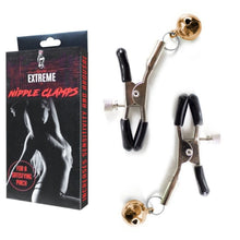 Carregar imagem no visualizador da galeria, Pinças para mamilos com guizos e pressão regulável