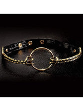 Carregar imagem no visualizador da galeria, Mordaça com argola - Open Mouth Gag - Fetish Fantasy Gold