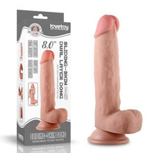Carregar imagem no visualizador da galeria, Dildo deslizante com dupla camada 20cm - Sliding Skin - LOVETOY