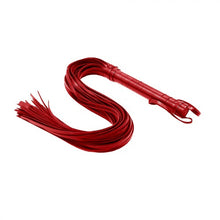 Carregar imagem no visualizador da galeria, Chicote Erotic Flogger Vermelho by Alive