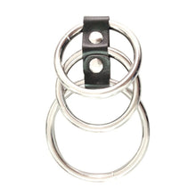 Carregar imagem no visualizador da galeria, Anel para o Pénis e Testículos Argolas Triplo