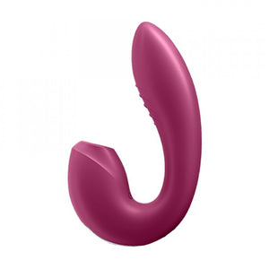 Vibrador com estimulador de clitoris com ondas de pressão e APP - Sunray - Satisfyer