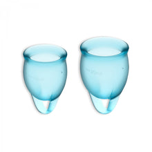 Carregar imagem no visualizador da galeria, Kit 2 Copos Menstruais Feel Confident by Satisfyer