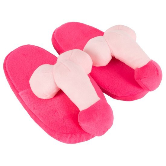 Chinelos Pénis cor-de-rosa - Penis Puschen