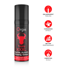 Carregar imagem no visualizador da galeria, Creme estimulante masculino - Touro XXXL - 50ml - Orgie
