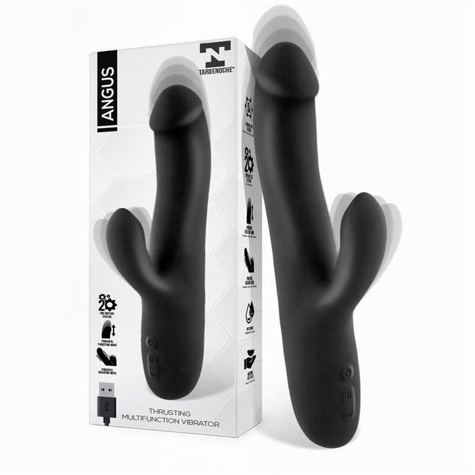 Vibrador 3em1 - Vaginal - Estimulador de clitóris - Movimento sobe e desce - ANGUS