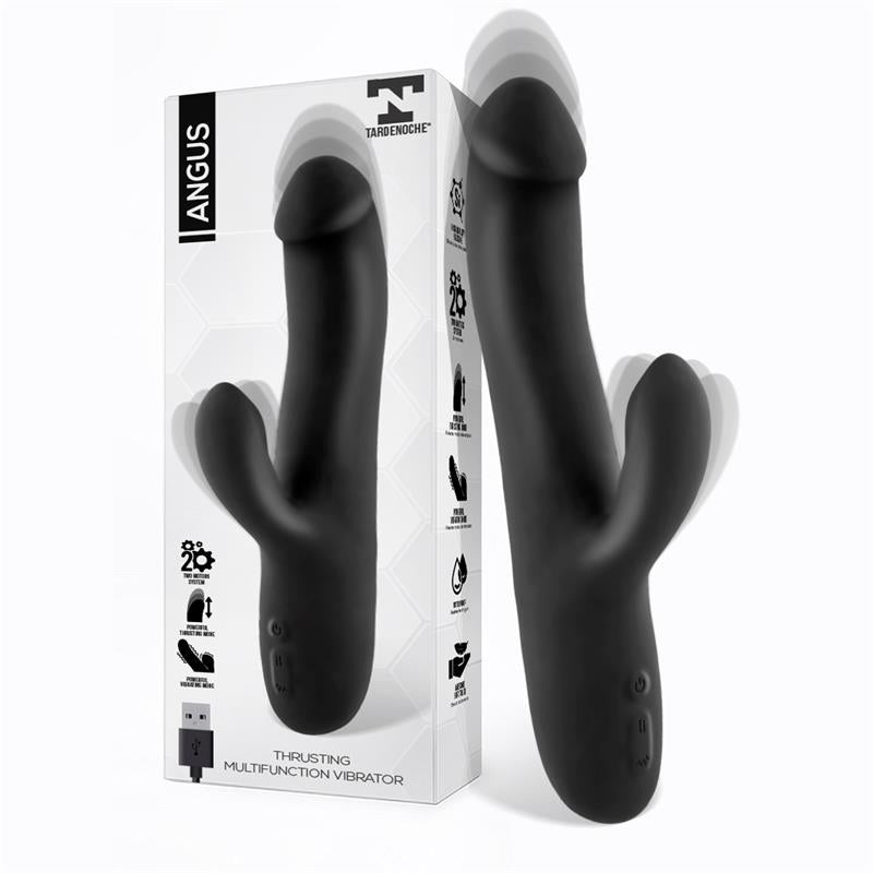 Vibrador 3em1 - Vaginal - Estimulador de clitóris - Movimento sobe e desce - ANGUS