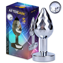 Carregar imagem no visualizador da galeria, Plug anal metálico facetado com brilhante - Boltek disco - S - Afterdark
