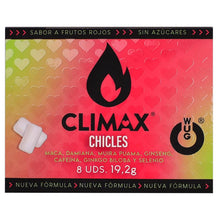 Carregar imagem no visualizador da galeria, Chicletes estimulantes - Frutos vermelhos - Climax - 8un
