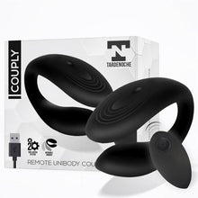 Carregar imagem no visualizador da galeria, Vibrador duplo - para casal - com estimulador vaginal e clitóris - COUPLY - Tardenoche
