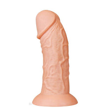 Carregar imagem no visualizador da galeria, Dildo realístico - Bege - 22.5 cm - Realistic Curved Dildo - Love Toy
