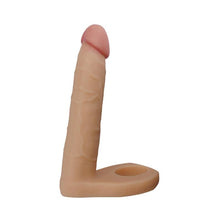 Carregar imagem no visualizador da galeria, Strap-on - Dildo para dupla penetração - 15.6 cm - The Ultra Soft Double
