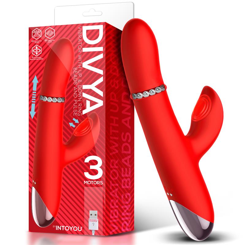 Vibrador multifunções 3 em 1 - Divya - InToYou